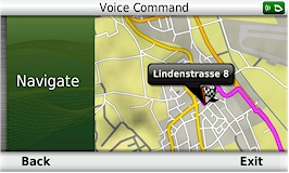 GARMIN Nuvi 3790T - Voice Command: Start Navigation ?