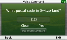 GARMIN Nuvi 3790T - Voice Command: 8153 - correct ?