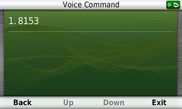 GARMIN Nuvi 3790T - Voice Command: List of possible postal codes